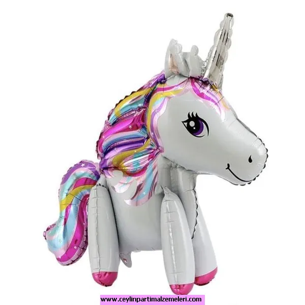 Unicorn Ayaklı Folyo Balon
